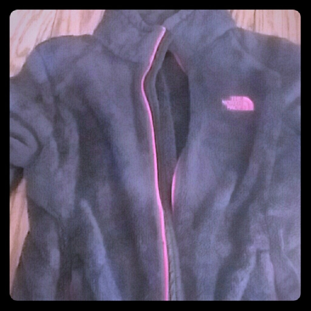 Northface zipup. Forrest green. Well loved.